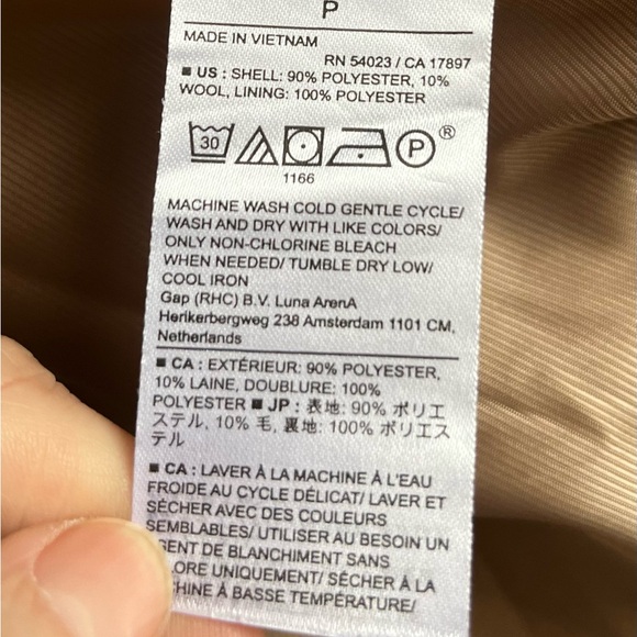 Banana Republic Wool Blend Coat - Picture 7 of 7